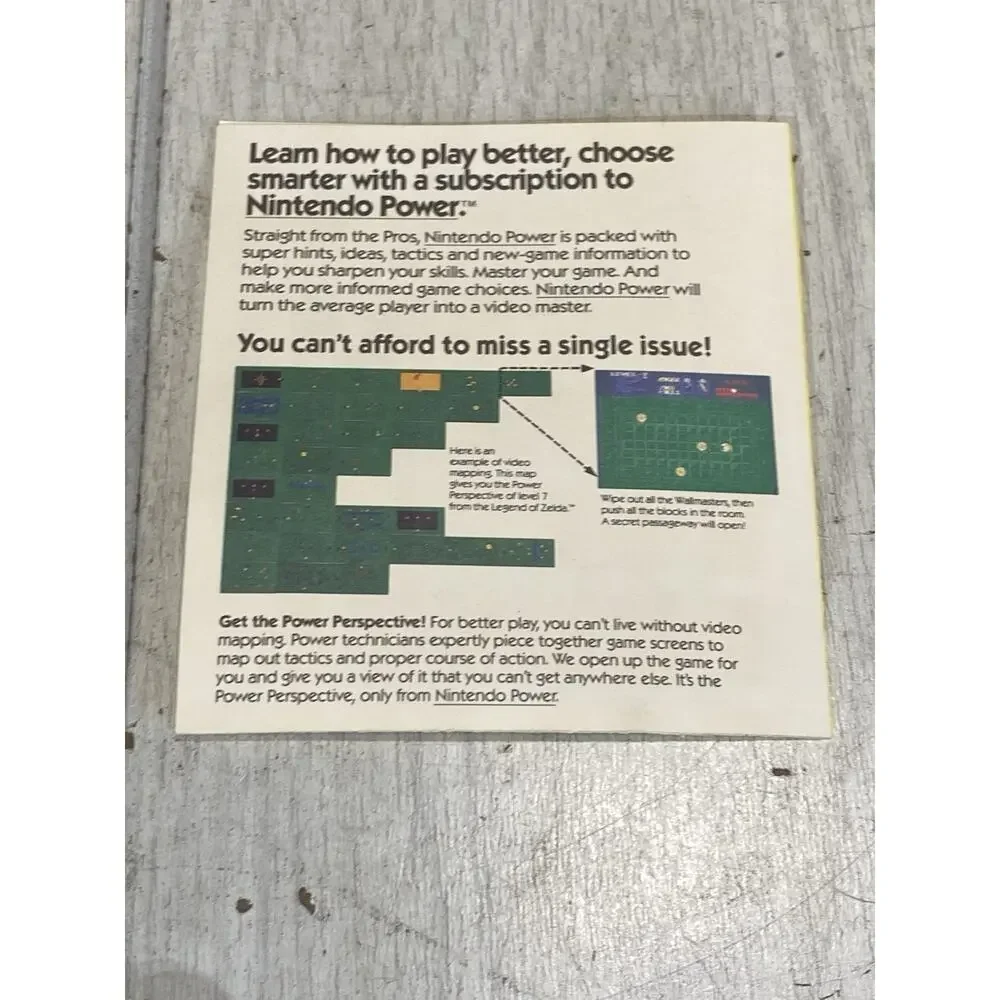 Nintendo power magazine